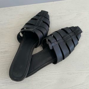 J. Crew Woven Leather Myles